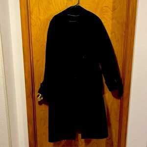 Defense Logisticstics Agency black trench coat